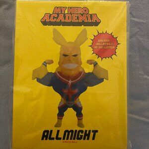 My Hero Academia stress ball, lanyard and pin